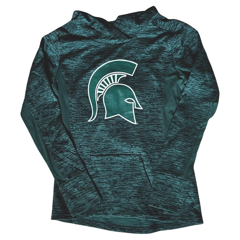 Fanatics Spartan Hoodie Go Green Go White